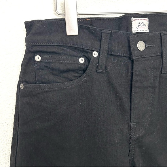 J Crew NWT 484 Slim Fit Jeans Deep Black Denim Pants NEW Men's Size 30x32 - Picture 5 of 15